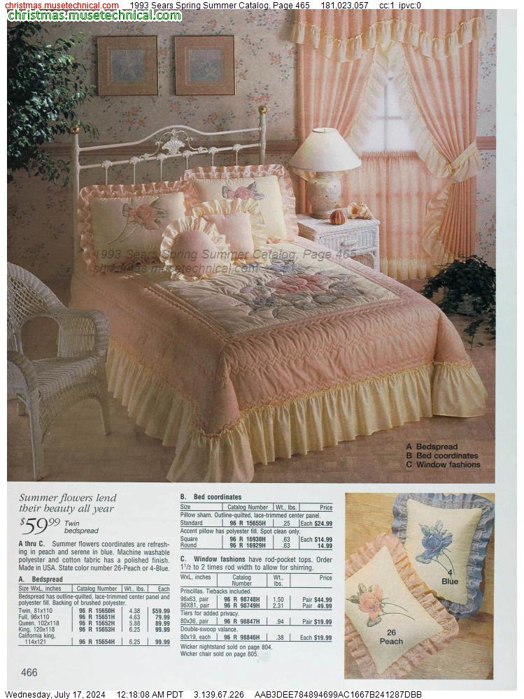 1993 Sears Spring Summer Catalog, Page 465