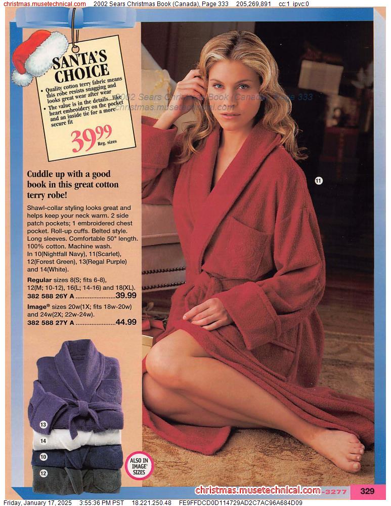 2002 Sears Christmas Book (Canada), Page 333