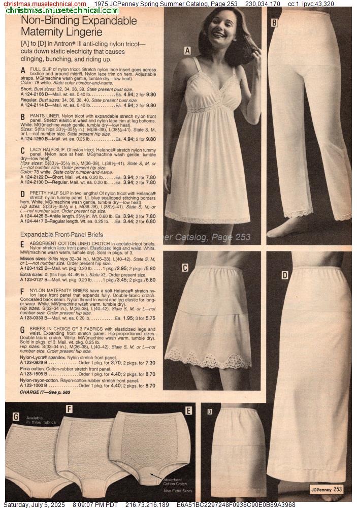 1975 JCPenney Spring Summer Catalog, Page 253