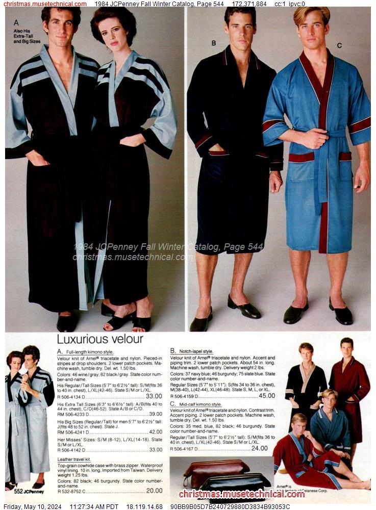 1984 JCPenney Fall Winter Catalog, Page 544