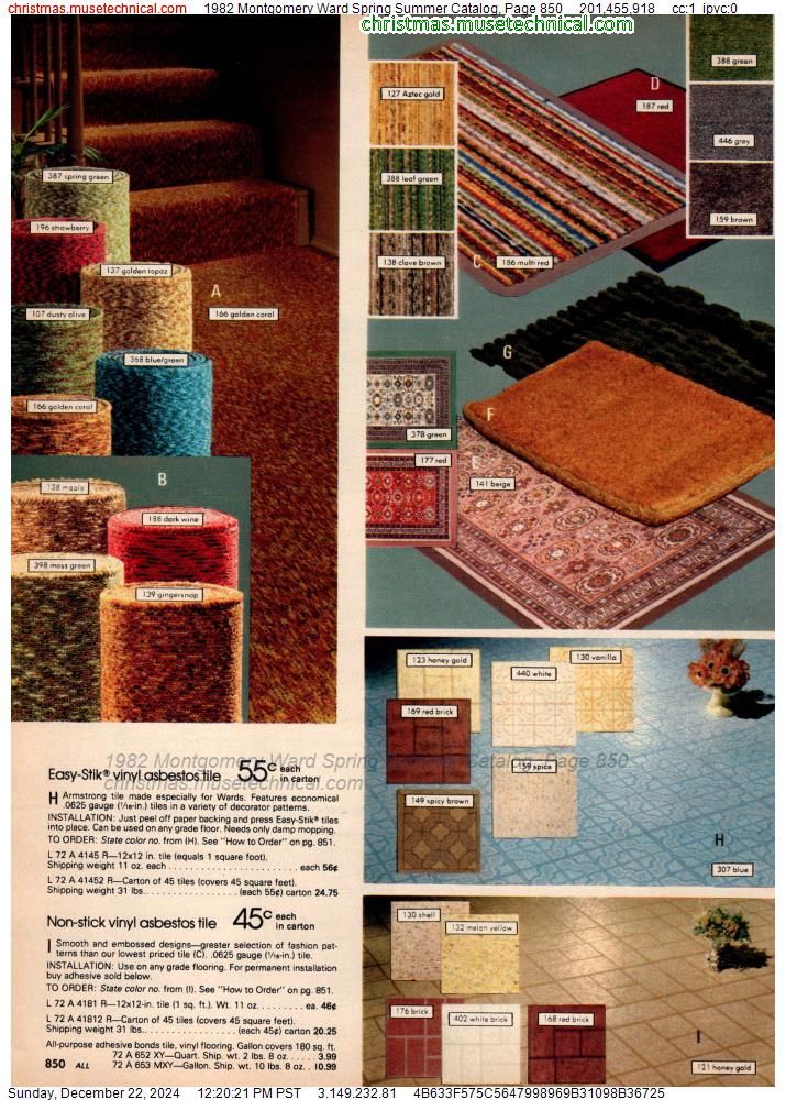 1982 Montgomery Ward Spring Summer Catalog, Page 850