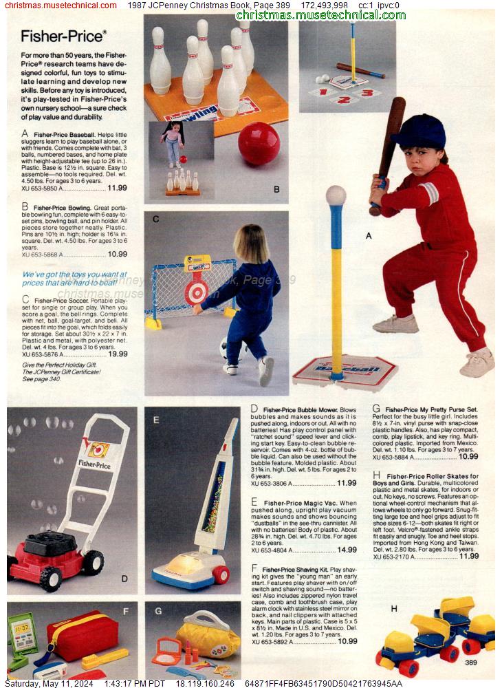1987 JCPenney Christmas Book, Page 389