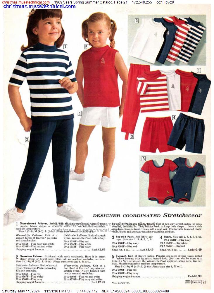 1969 Sears Spring Summer Catalog, Page 21