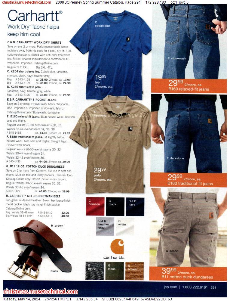 2009 JCPenney Spring Summer Catalog, Page 291
