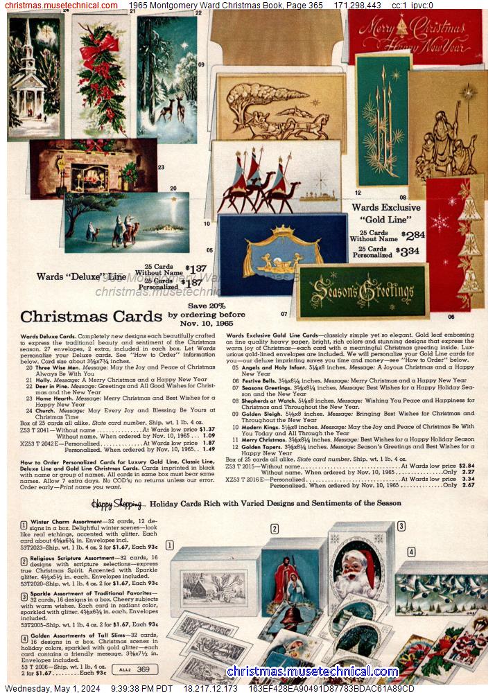 1965 Montgomery Ward Christmas Book, Page 365