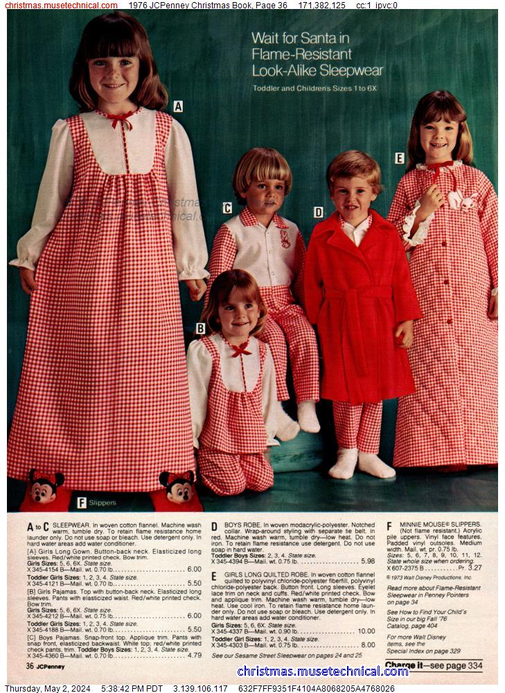 1976 JCPenney Christmas Book, Page 36