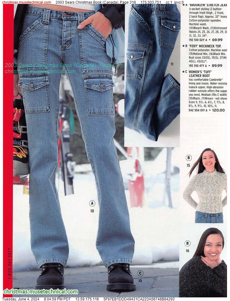 2003 Sears Christmas Book (Canada), Page 318