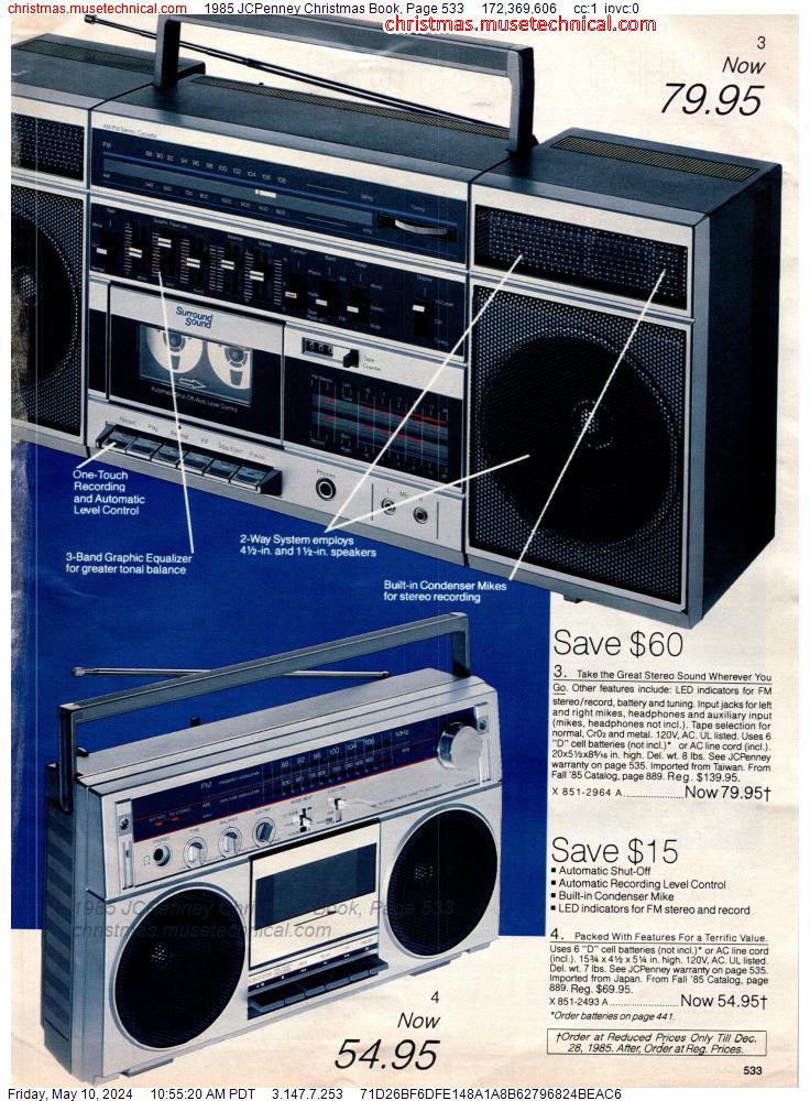 1985 JCPenney Christmas Book, Page 533