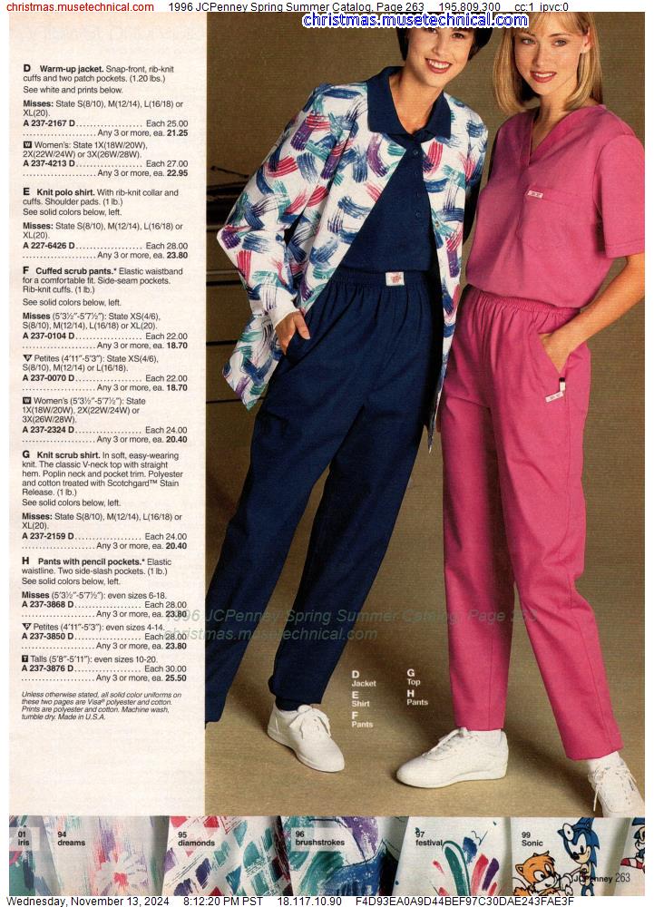 1996 JCPenney Spring Summer Catalog, Page 263