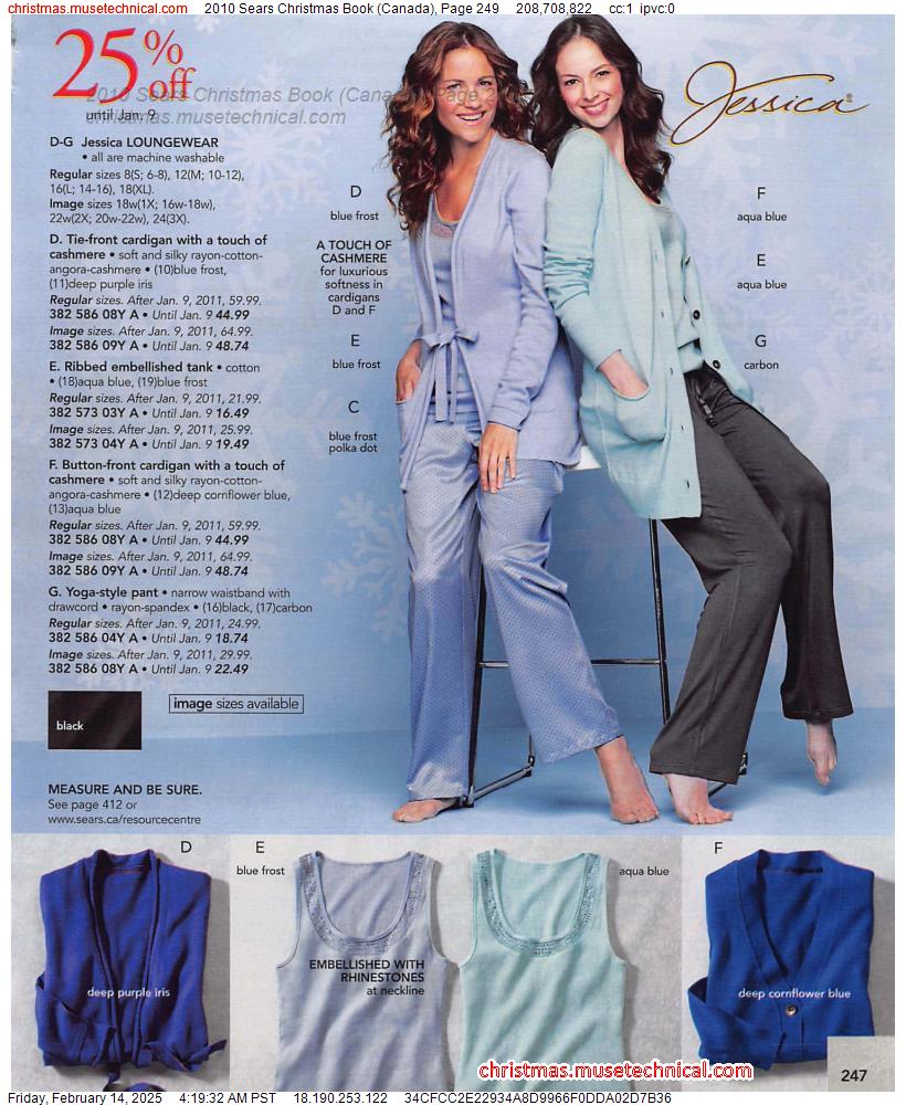 2010 Sears Christmas Book (Canada), Page 249