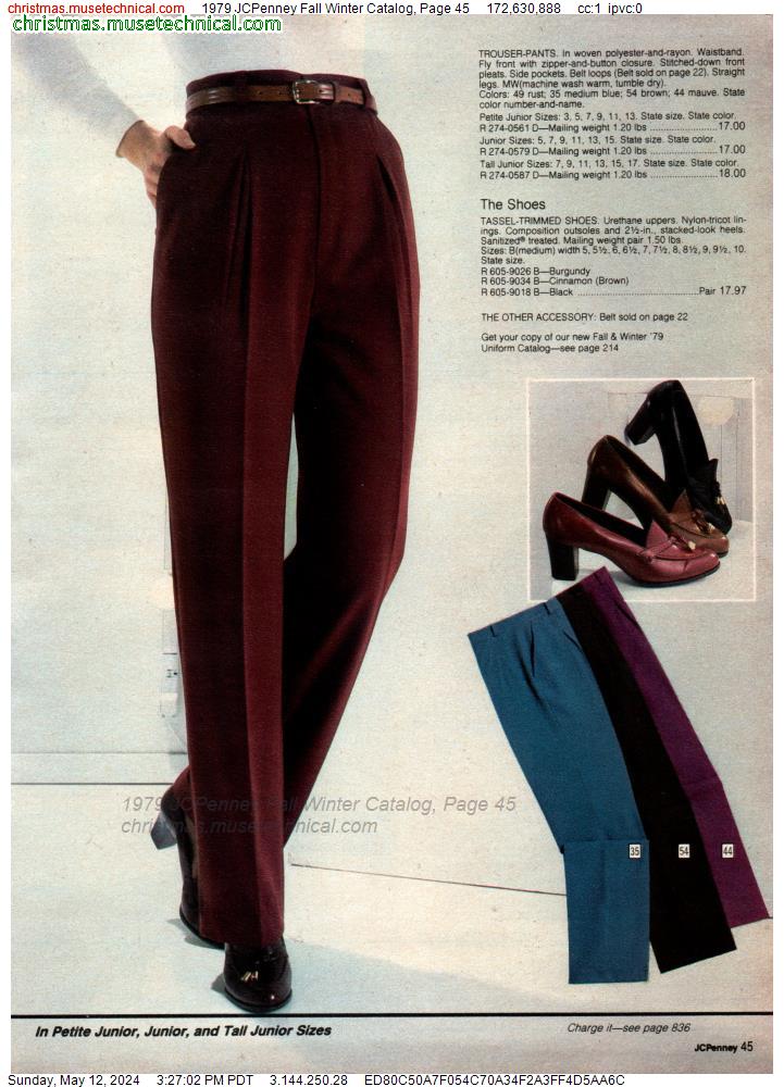 1979 JCPenney Fall Winter Catalog, Page 45