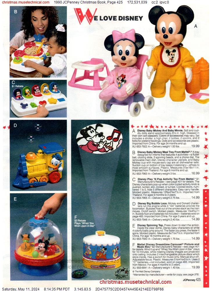 1990 JCPenney Christmas Book, Page 425