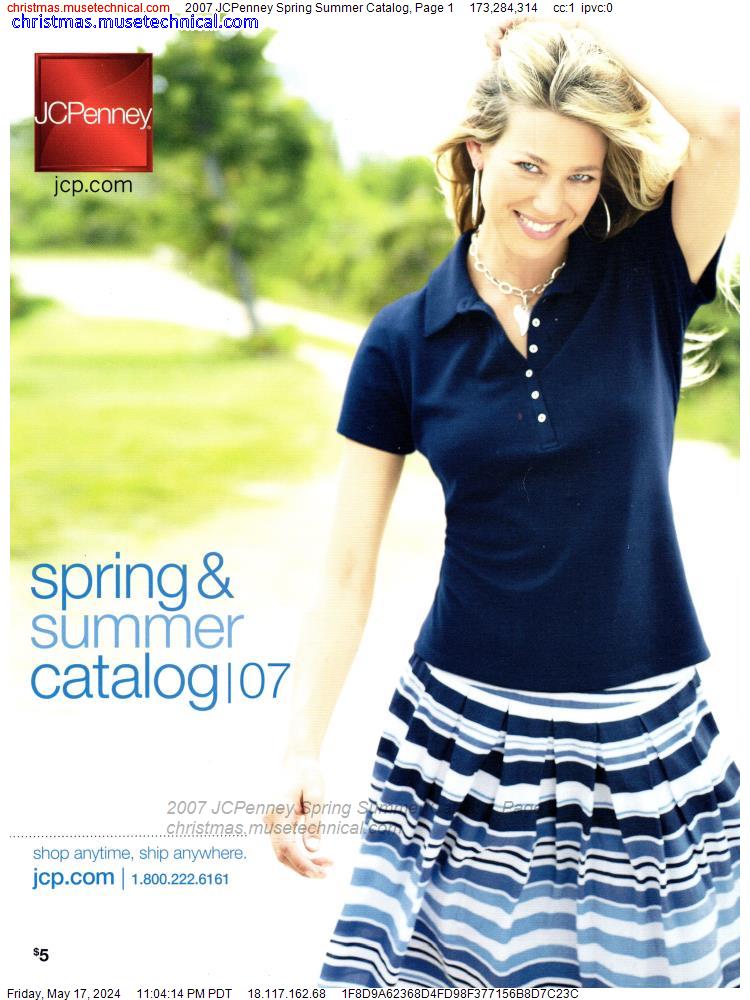 2007 JCPenney Spring Summer Catalog, Page 1 - Catalogs & Wishbooks