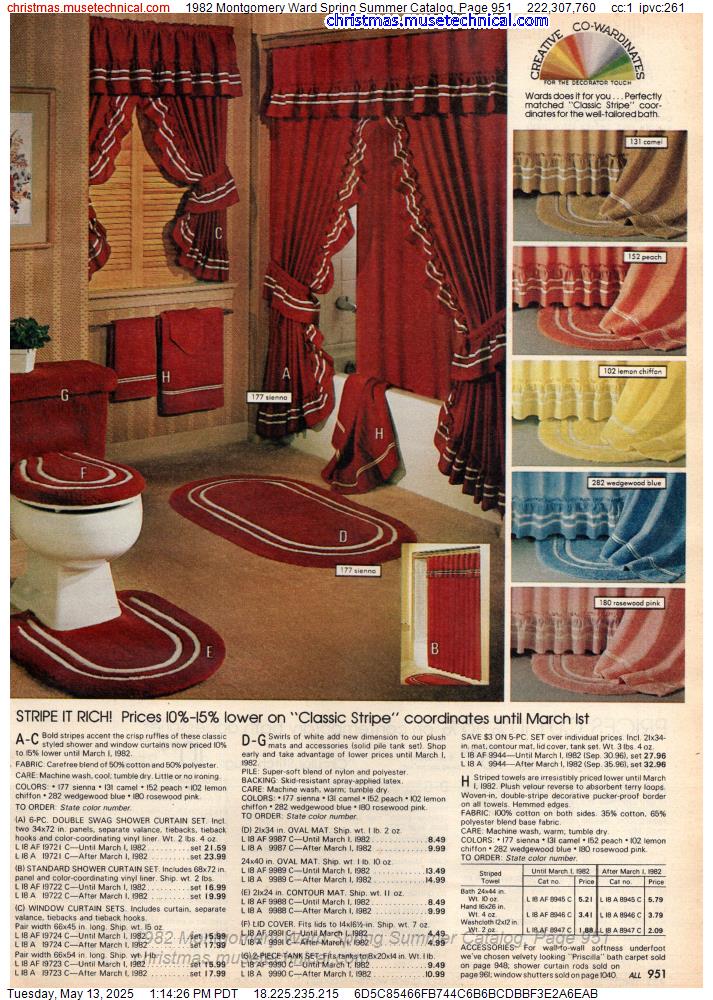 1982 Montgomery Ward Spring Summer Catalog, Page 951