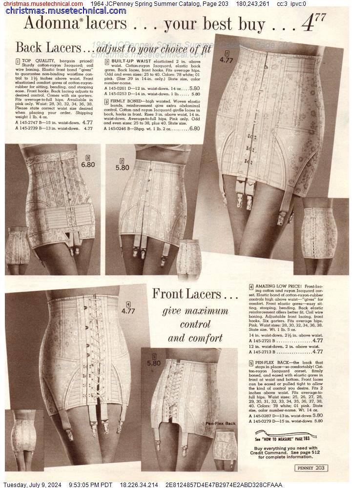 1964 JCPenney Spring Summer Catalog, Page 203