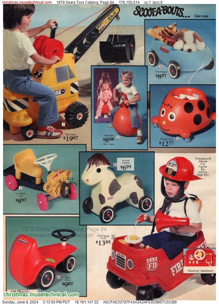 1978 Sears Toys Catalog, Page 84