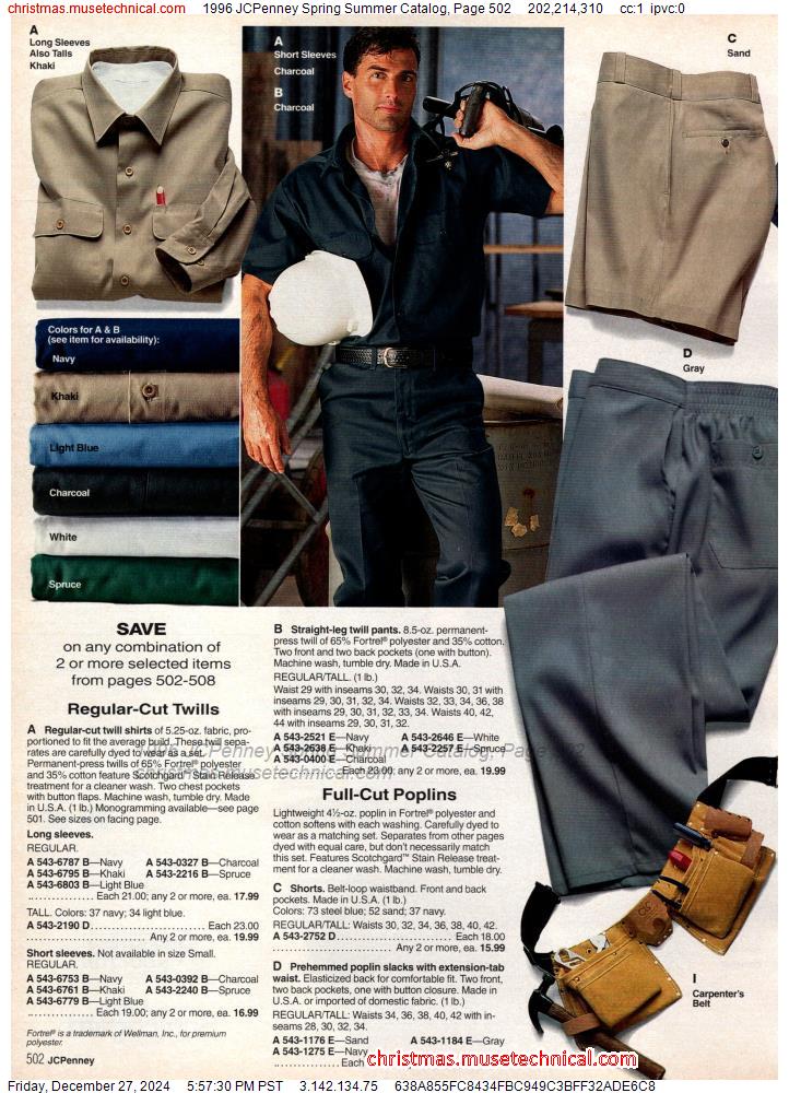 1996 JCPenney Spring Summer Catalog, Page 502