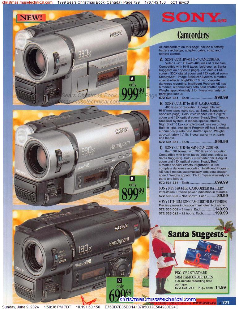 1999 Sears Christmas Book (Canada), Page 729