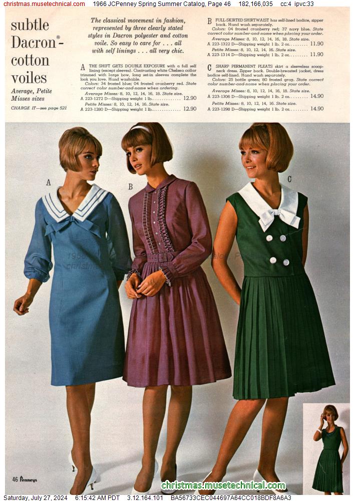 1966 JCPenney Spring Summer Catalog, Page 46