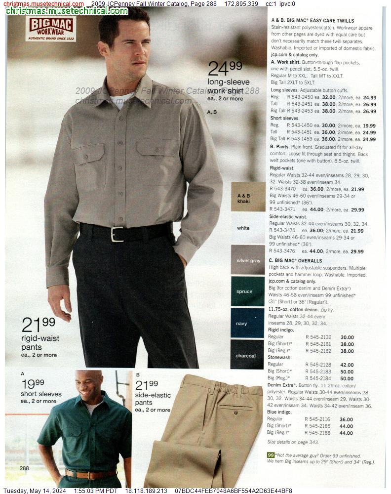 2009 JCPenney Fall Winter Catalog, Page 288