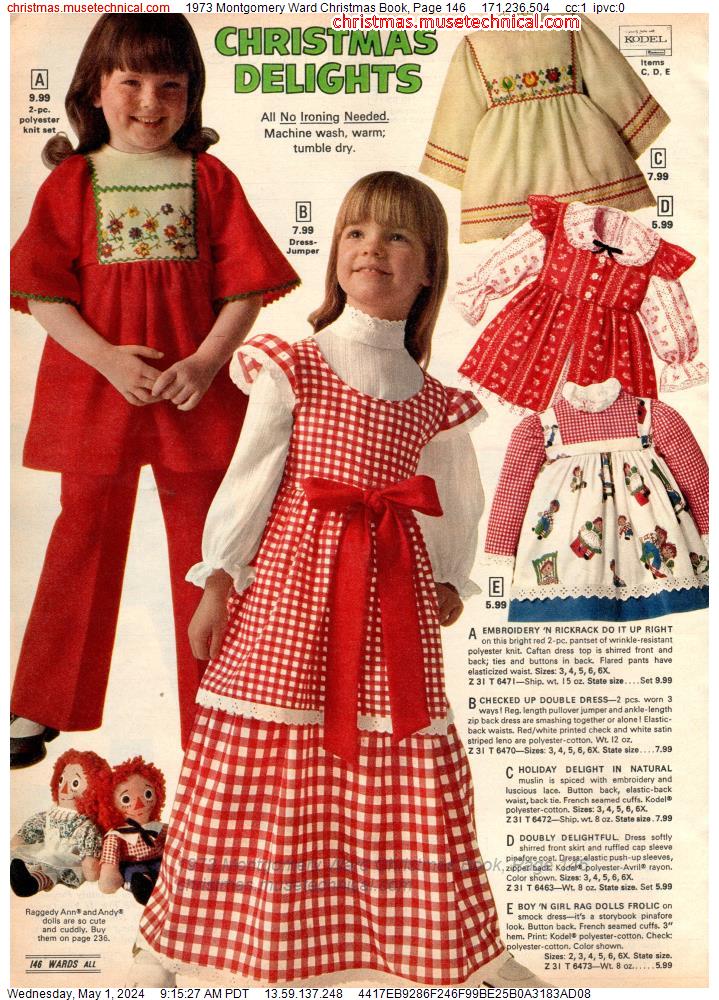 1973 Montgomery Ward Christmas Book, Page 146
