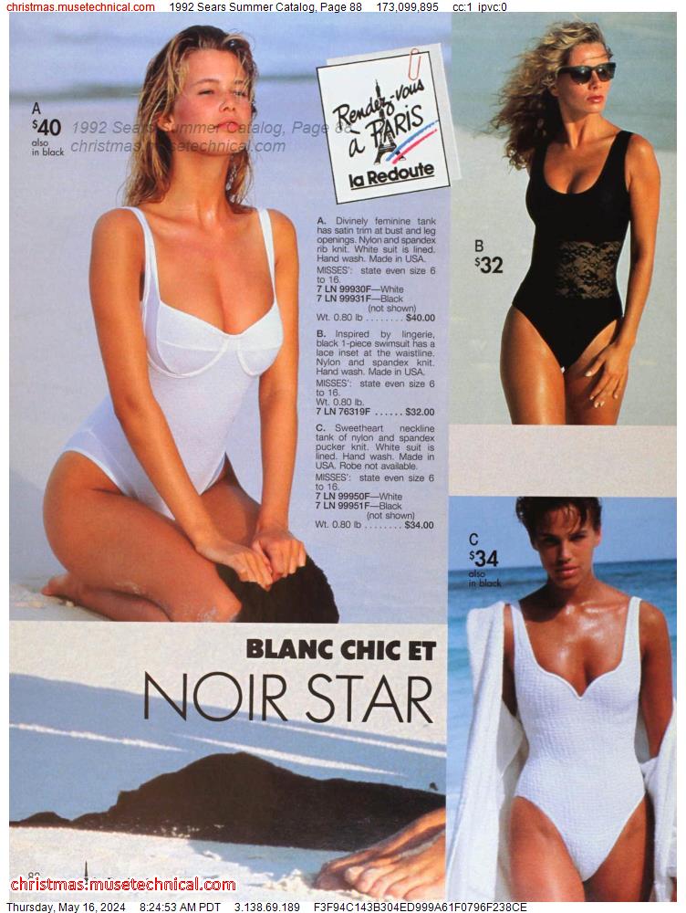 1992 Sears Summer Catalog, Page 88