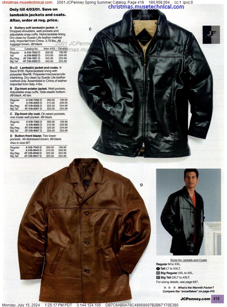 2001 JCPenney Spring Summer Catalog, Page 419