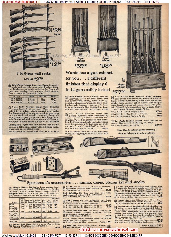 1967 Montgomery Ward Spring Summer Catalog, Page 557