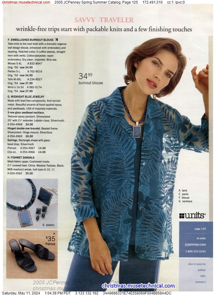2005 JCPenney Spring Summer Catalog, Page 125