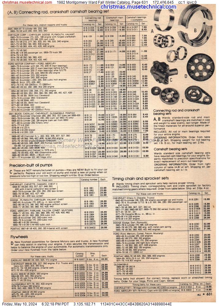 1982 Montgomery Ward Fall Winter Catalog, Page 631