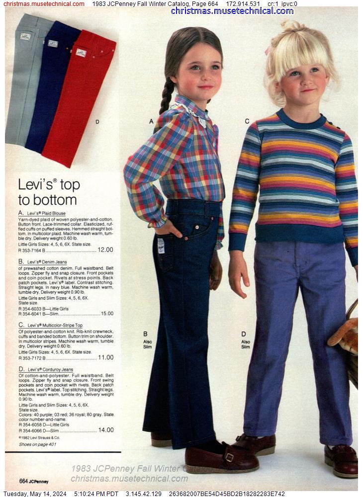 1983 JCPenney Fall Winter Catalog, Page 664