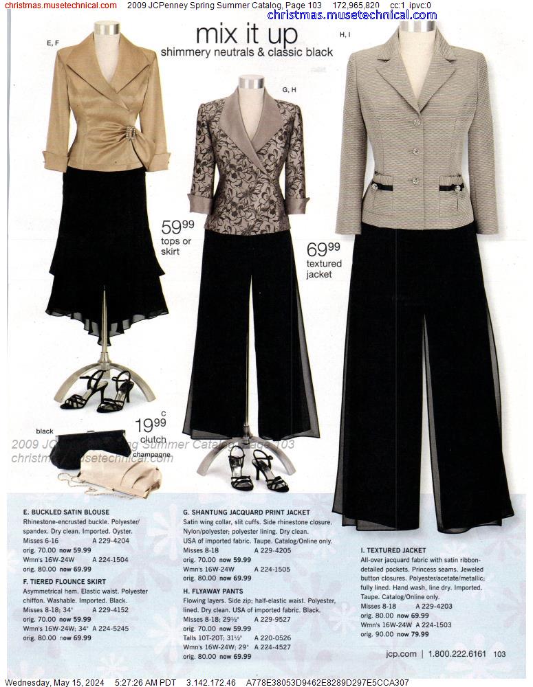 2009 JCPenney Spring Summer Catalog, Page 103