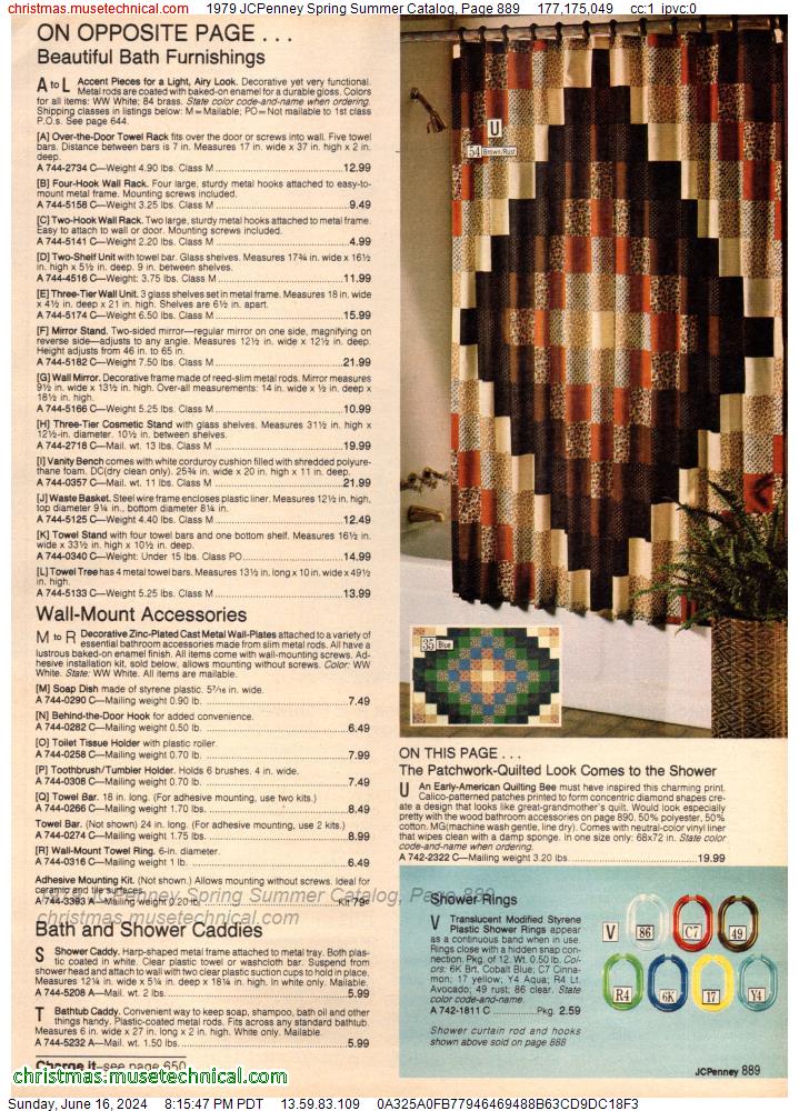 1979 JCPenney Spring Summer Catalog, Page 889