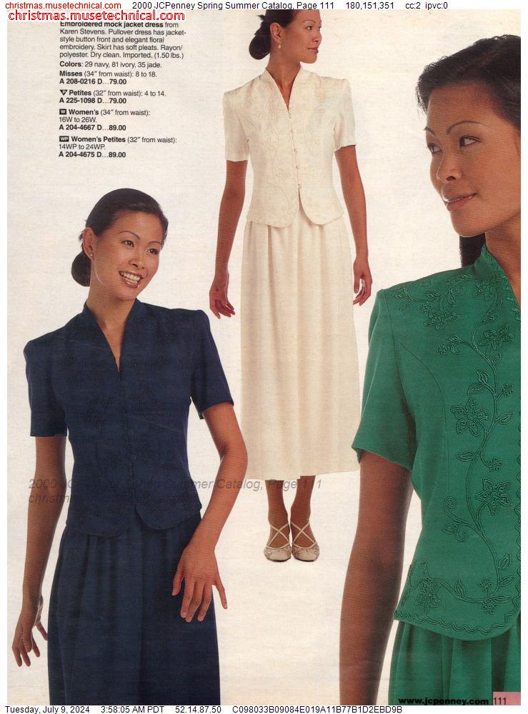 2000 JCPenney Spring Summer Catalog, Page 111