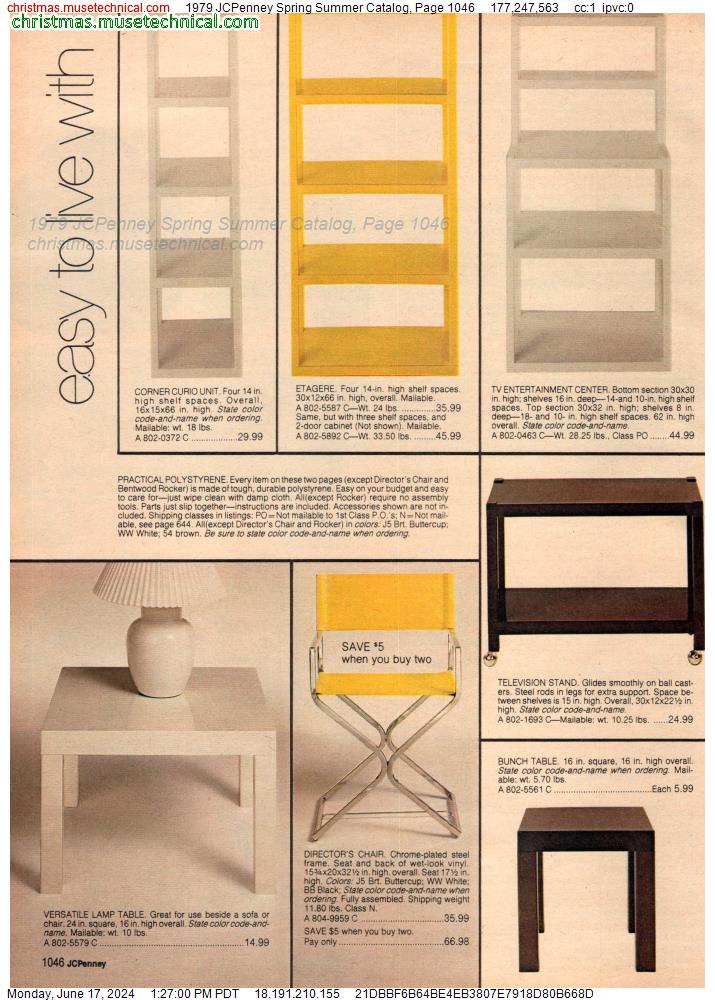 1979 JCPenney Spring Summer Catalog, Page 1046