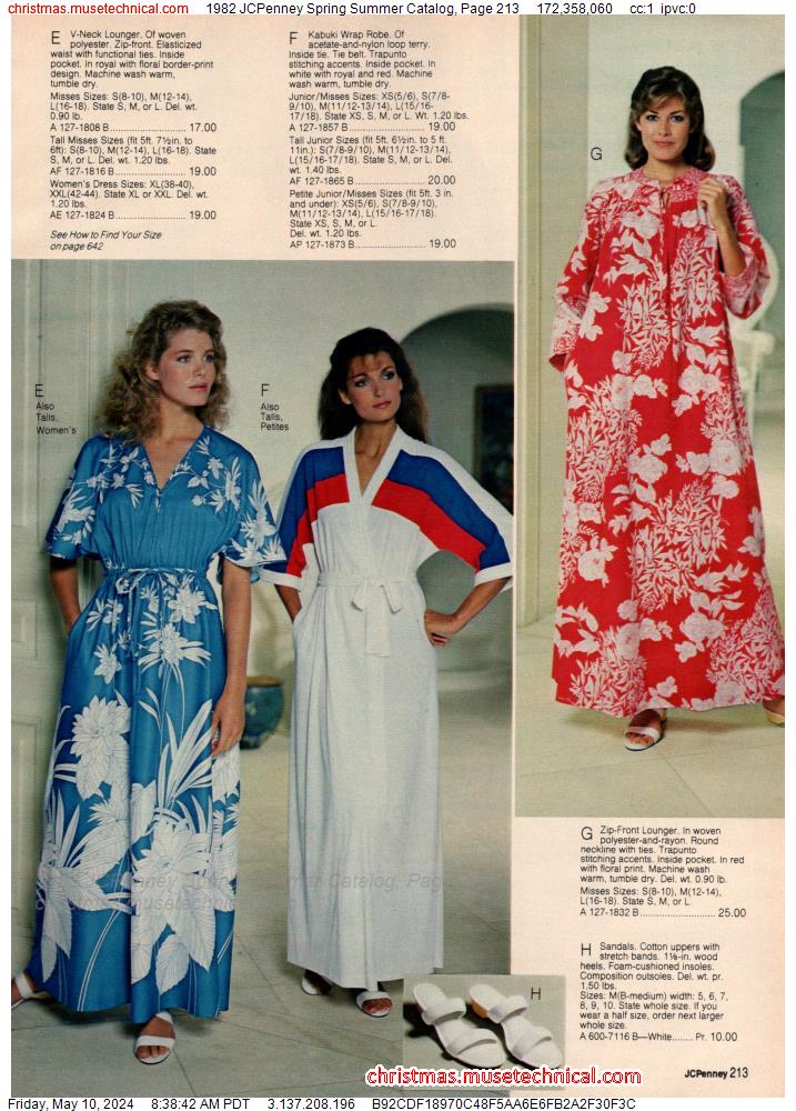 1982 JCPenney Spring Summer Catalog, Page 213