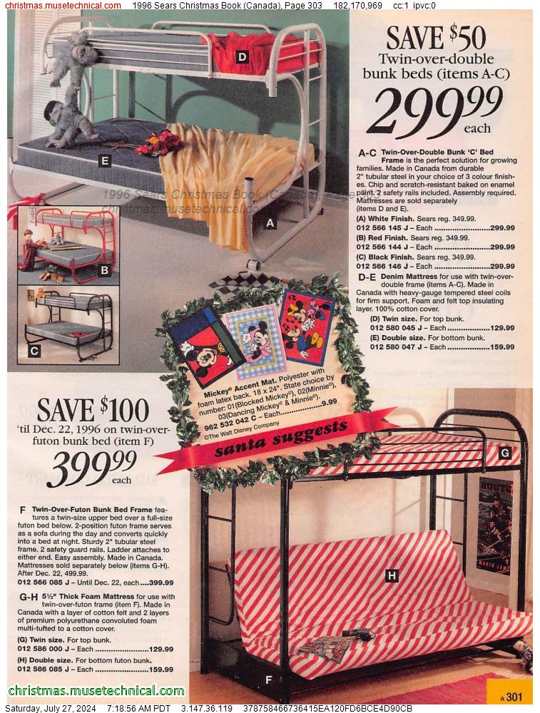 1996 Sears Christmas Book (Canada), Page 303