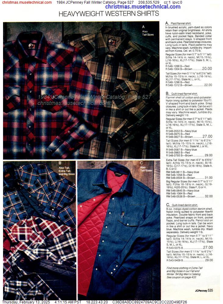 1984 JCPenney Fall Winter Catalog, Page 527