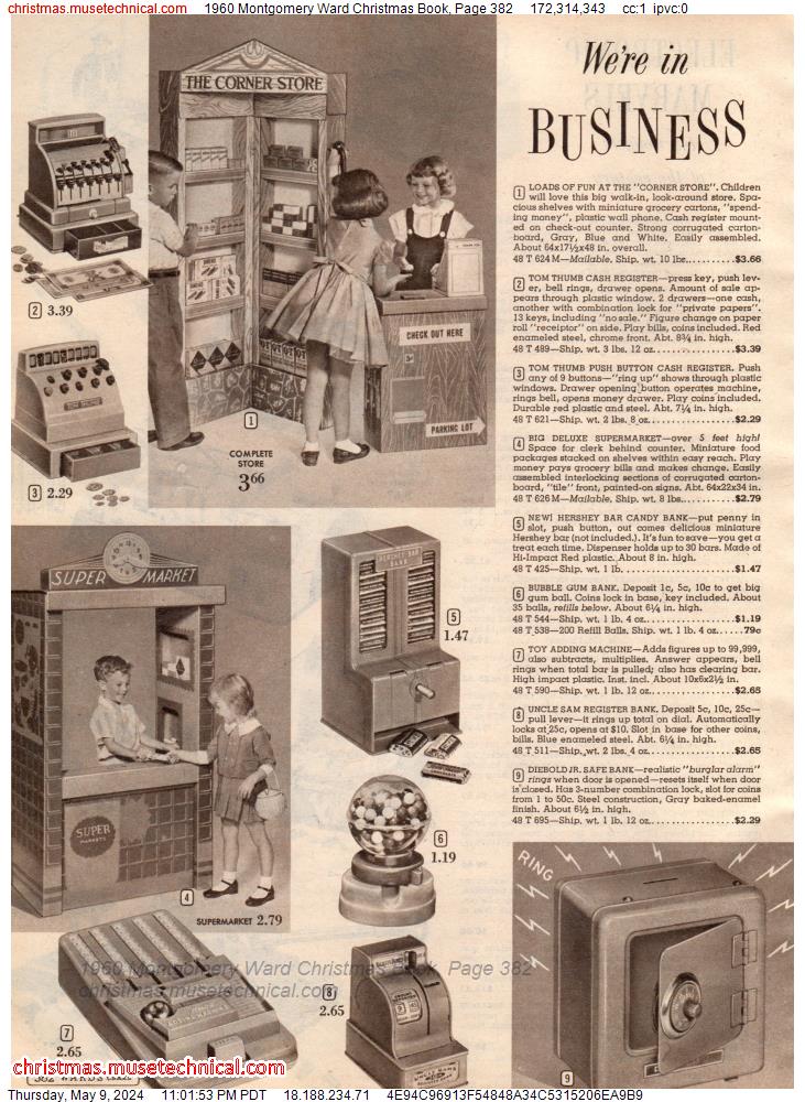 1960 Montgomery Ward Christmas Book, Page 382