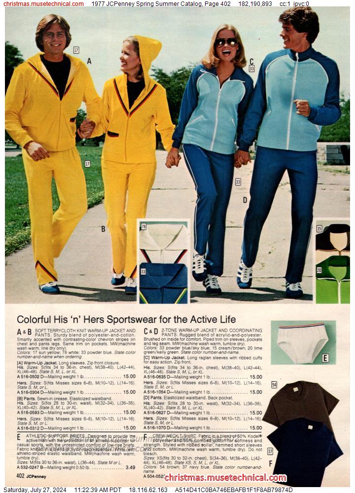 1977 JCPenney Spring Summer Catalog, Page 402
