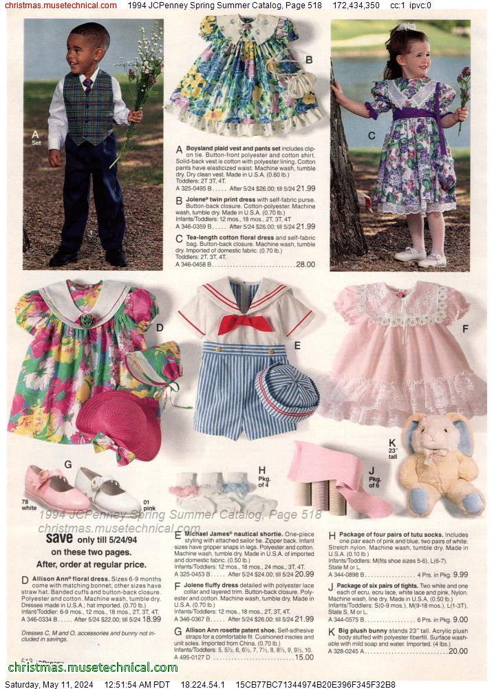 1994 JCPenney Spring Summer Catalog, Page 518