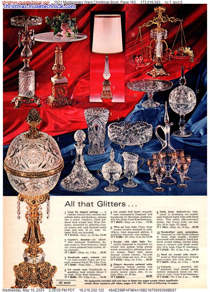 1971 Montgomery Ward Christmas Book, Page 162