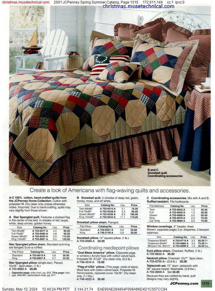 2001 JCPenney Spring Summer Catalog, Page 1315