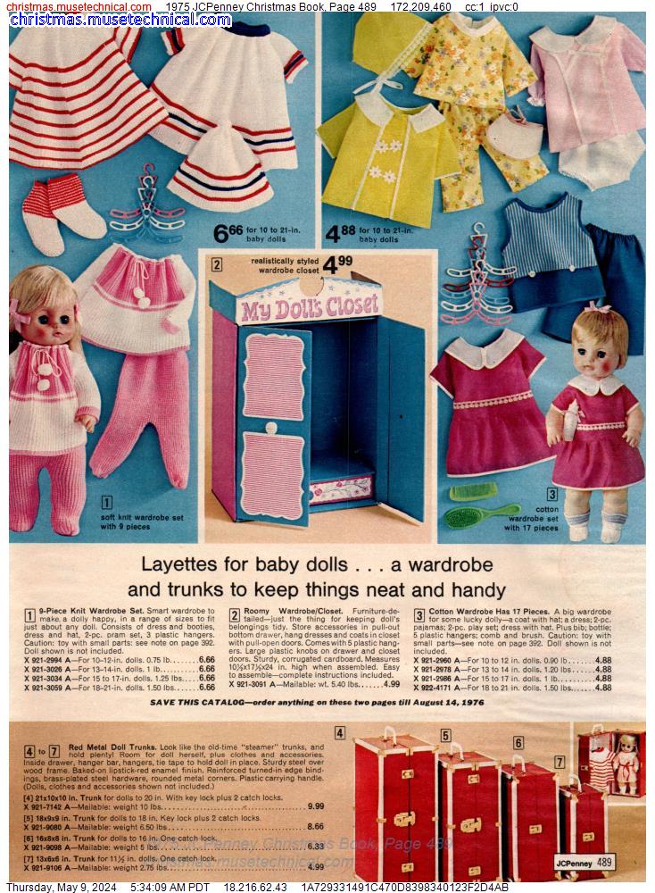 1975 JCPenney Christmas Book, Page 489