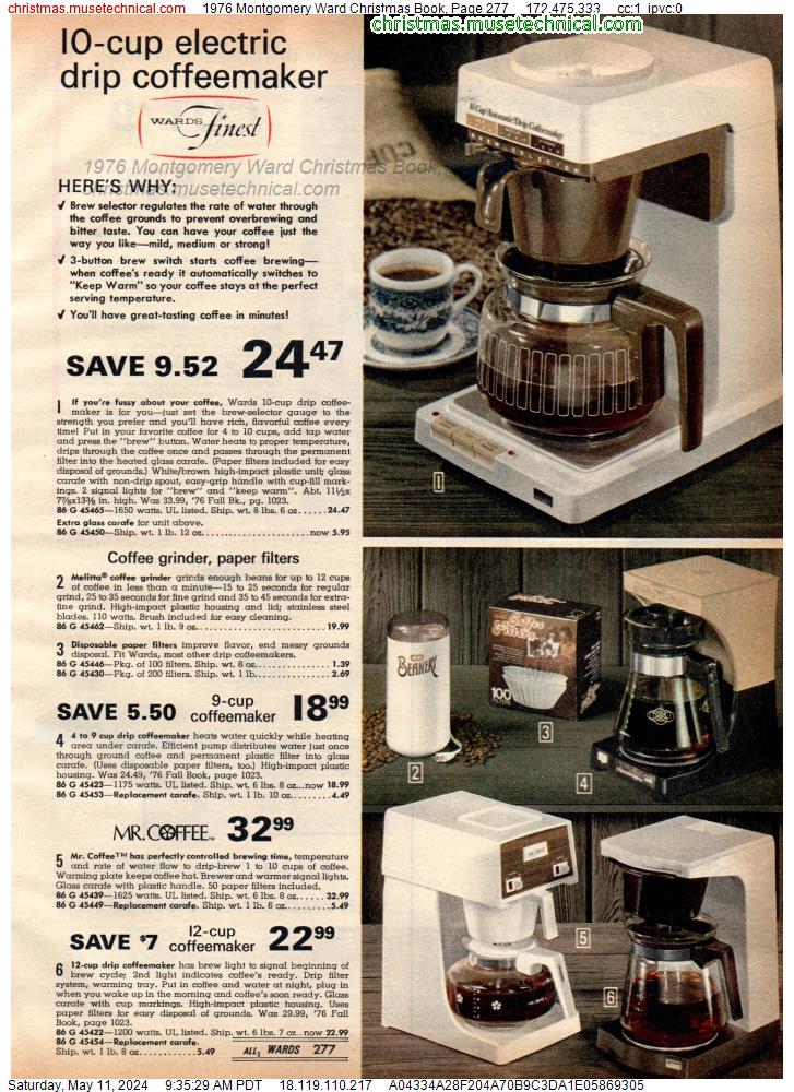 1976 Montgomery Ward Christmas Book, Page 277
