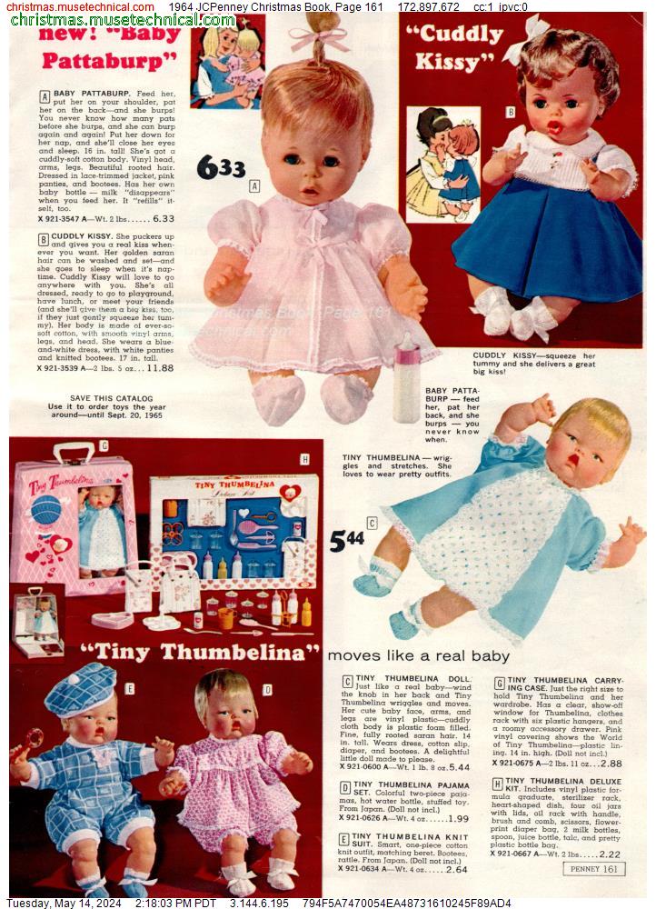1964 JCPenney Christmas Book, Page 161