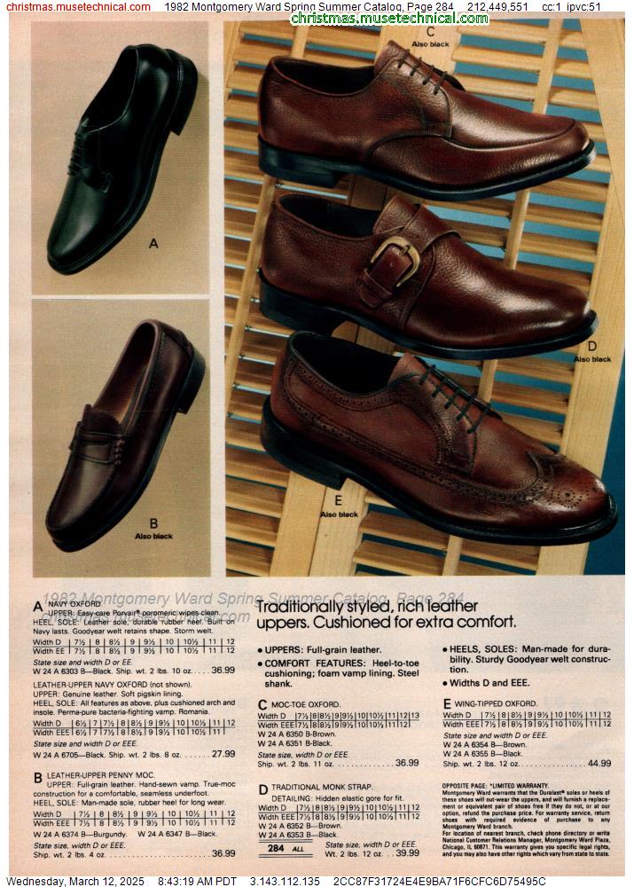 1982 Montgomery Ward Spring Summer Catalog, Page 284