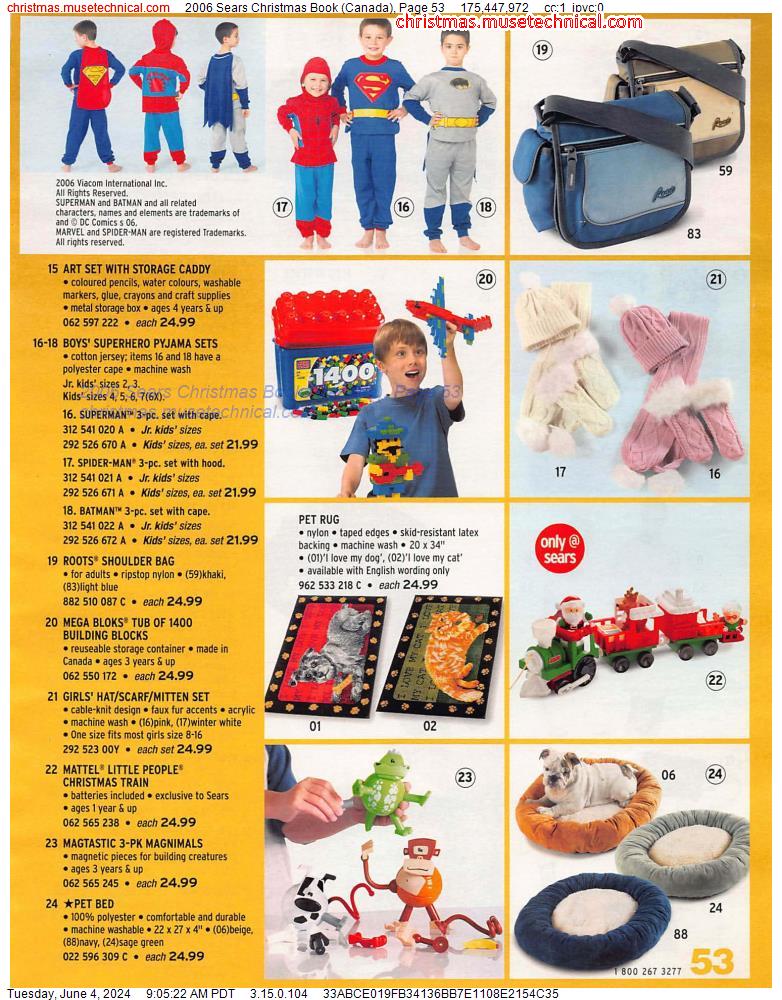 2006 Sears Christmas Book (Canada), Page 53