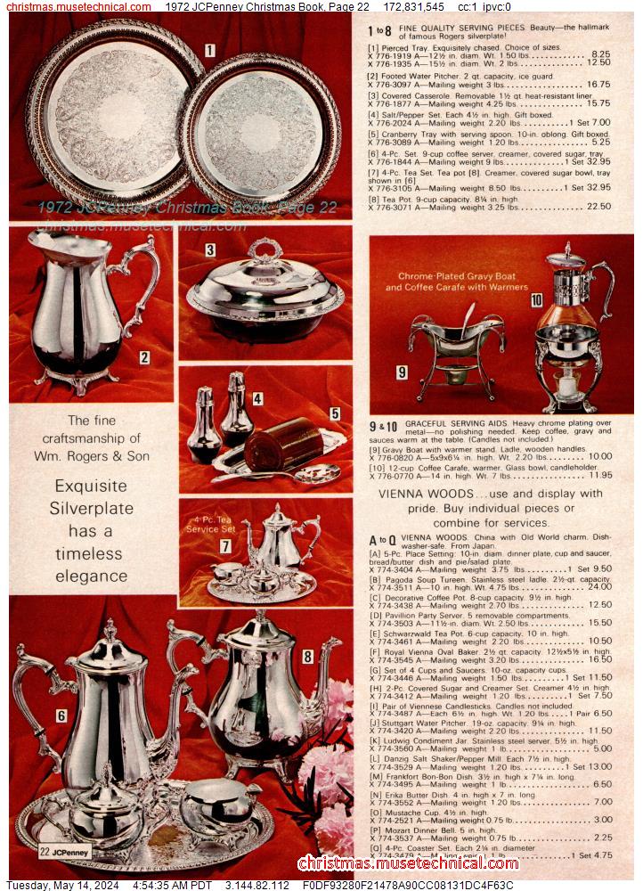 1972 JCPenney Christmas Book, Page 22