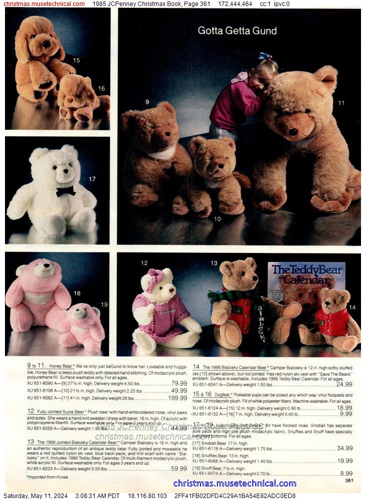 1985 JCPenney Christmas Book, Page 361
